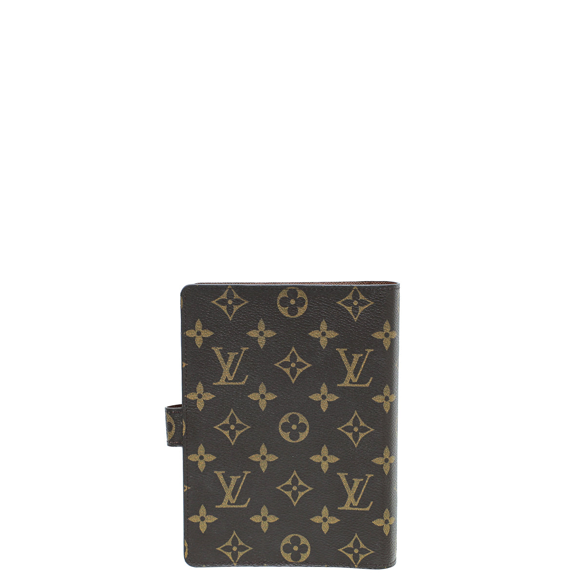 Louis Vuitton Brown Monogram Ring Medium Agenda Cover w/M.M Initials-Louis Vuitton-THE CLOSET