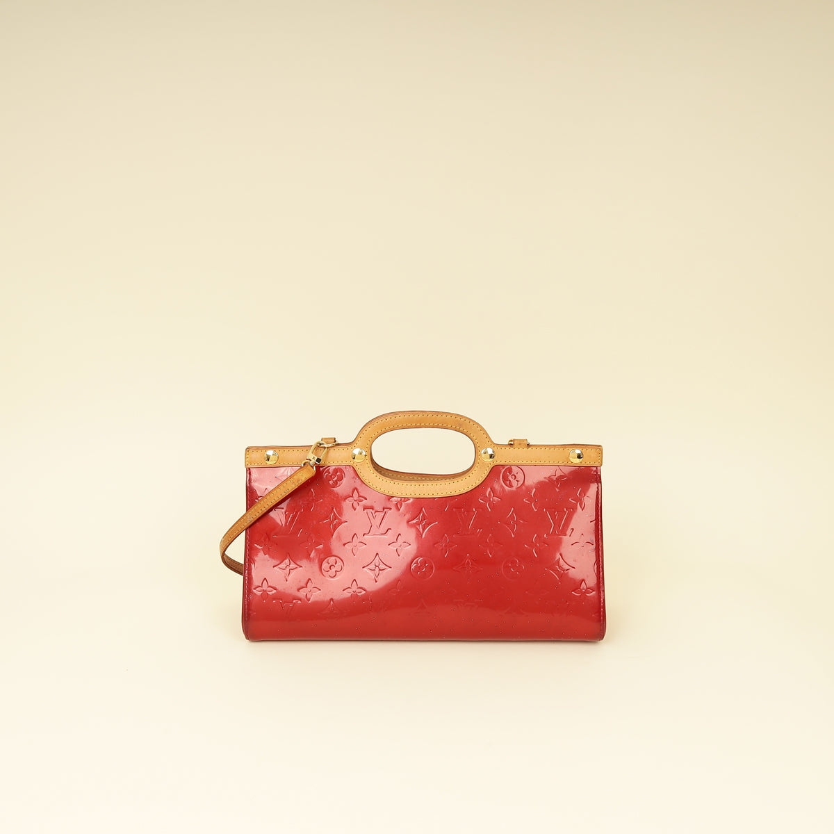 Louis Vuitton Cerise Monogram Vernis Roxbury Drive Bag-Louis Vuitton-THE CLOSET
