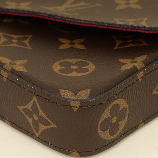 Louis Vuitton Bicolor Monogram Pochette Felicie Bag-Louis Vuitton-THE CLOSET