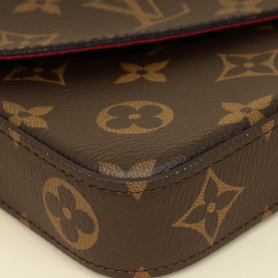 Louis Vuitton Bicolor Monogram Pochette Felicie Bag-Louis Vuitton-THE CLOSET