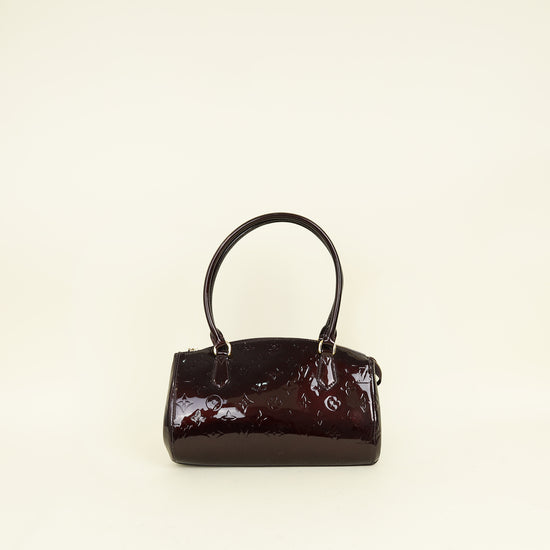 Louis Vuitton Amarante Monogram Vernis Sherwood PM Bag