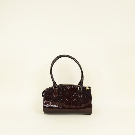 Louis Vuitton Amarante Monogram Vernis Sherwood PM Bag