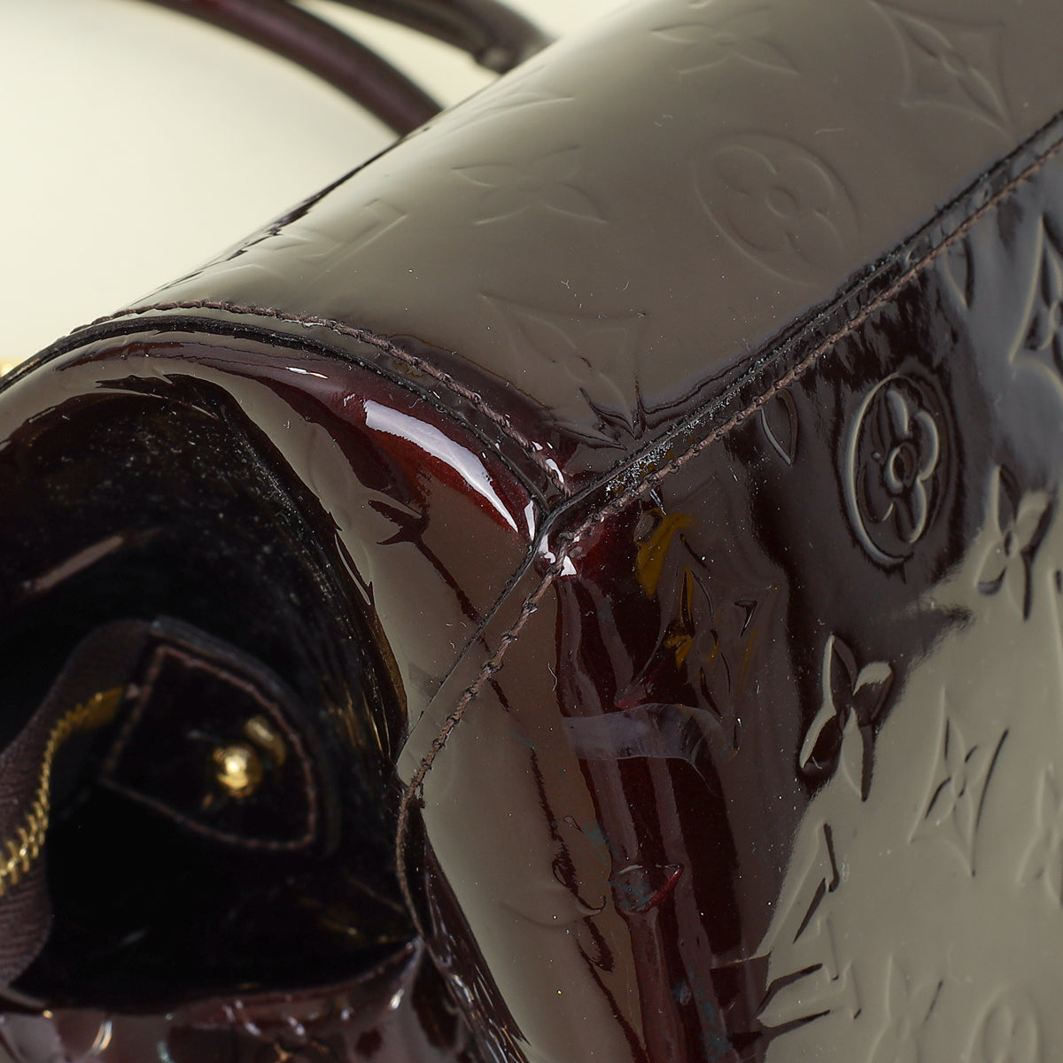 Louis Vuitton Amarante Monogram Vernis Sherwood PM Bag