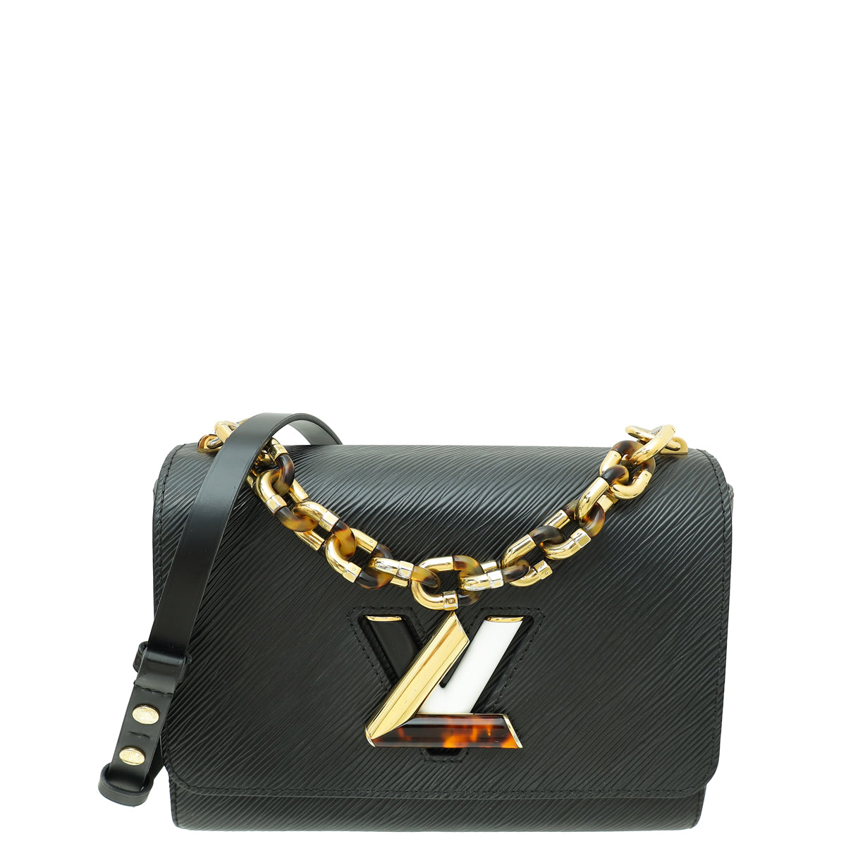 Louis Vuitton Black Twist MM Bag-Louis Vuitton-THE CLOSET