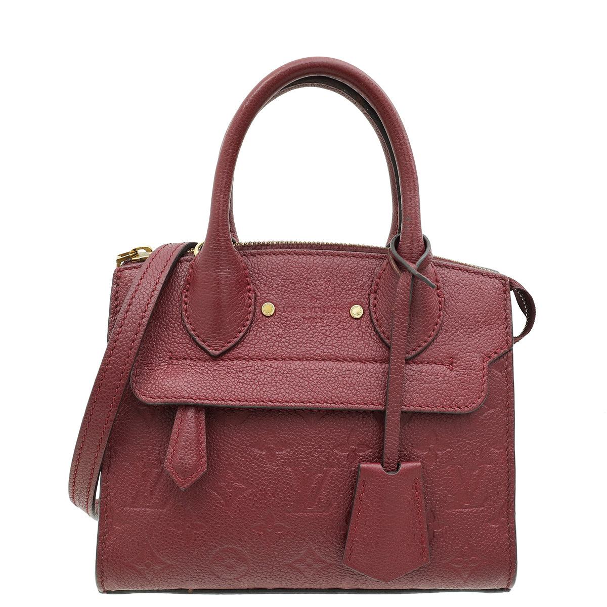 Louis Vuitton Aurore Monogram Empreinte Mini Pont Neuf Bag-Louis Vuitton-THE CLOSET