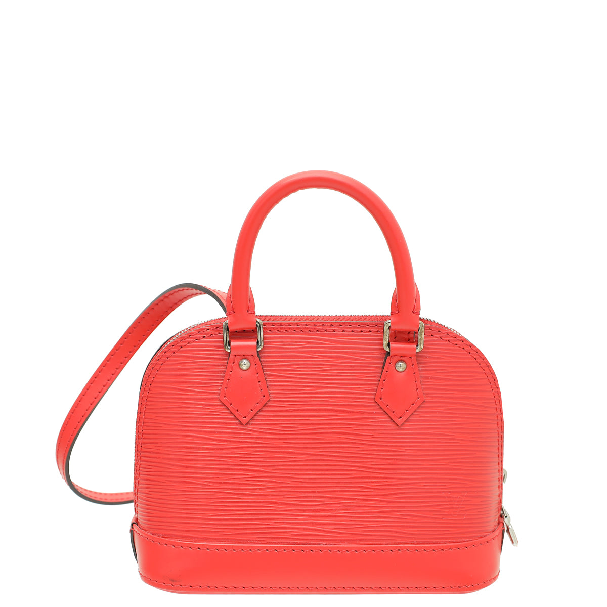 Louis Vuitton Coquelicot Alma Nano Bag – The Closet