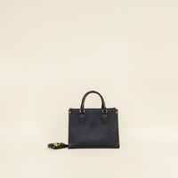 Louis Vuitton Black Monogram Giant Empreinte OntheGo PM Bag
