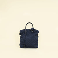 Louis Vuitton Blue Monogram Desire Vertical Lockit MM Bag