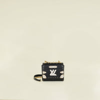 Louis Vuitton Black Lizard & Tal Mini Twist Shoulder Bag