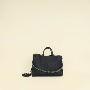 Louis Vuitton Noir Monogram Mahina Bella Tote Bag