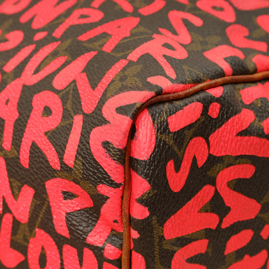 Louis Vuitton Bicolor Ltd. Ed. Graffiti Stephen Sprouse Speedy 30 Bag-Louis Vuitton-THE CLOSET