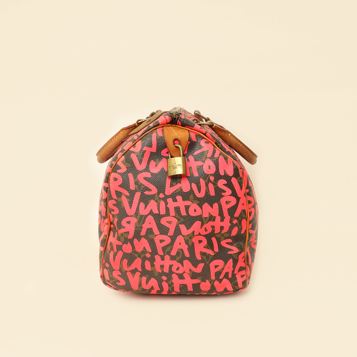 Louis Vuitton Bicolor Ltd. Ed. Graffiti Stephen Sprouse Speedy 30 Bag-Louis Vuitton-THE CLOSET