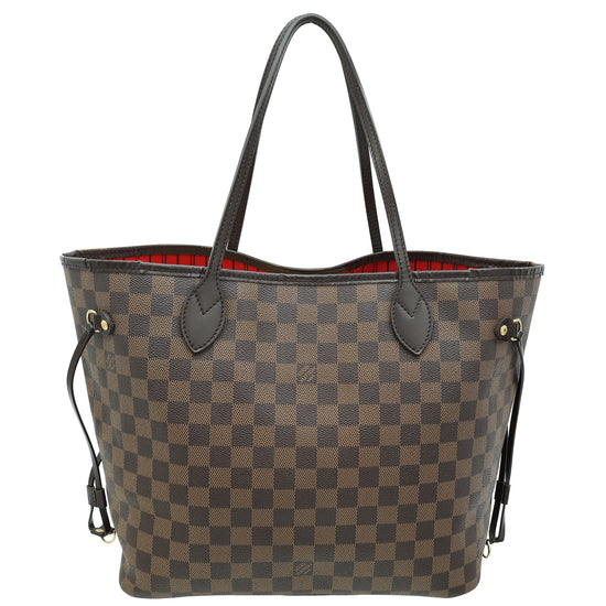 Louis Vuitton Damier Ebene Neverfull MM Bag