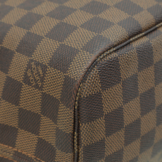 Louis Vuitton Damier Ebene Neverfull MM Bag