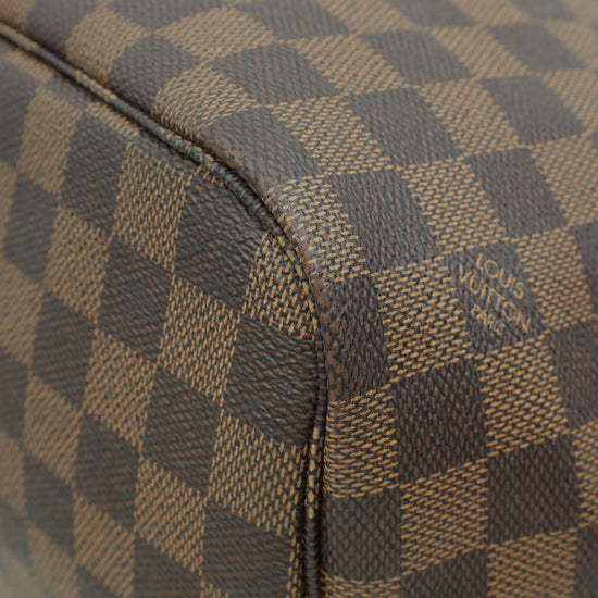 Louis Vuitton Damier Ebene Neverfull MM Bag