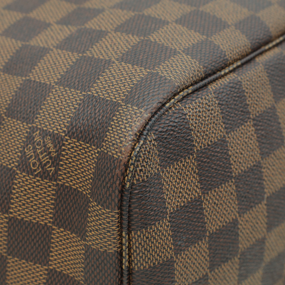 Louis Vuitton Damier Ebene Neverfull MM Bag