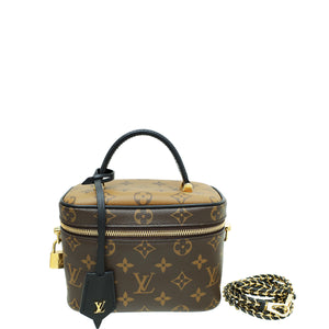 Louis Vuitton Monogram Reverse Vanity PM Bag