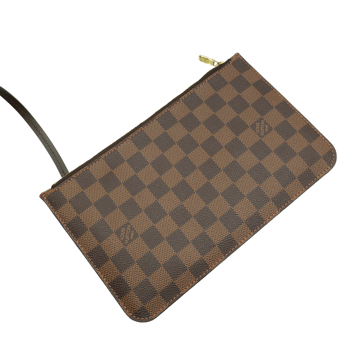 Louis Vuitton Damier Ebene Neverfull GM Bag W/ Pouch