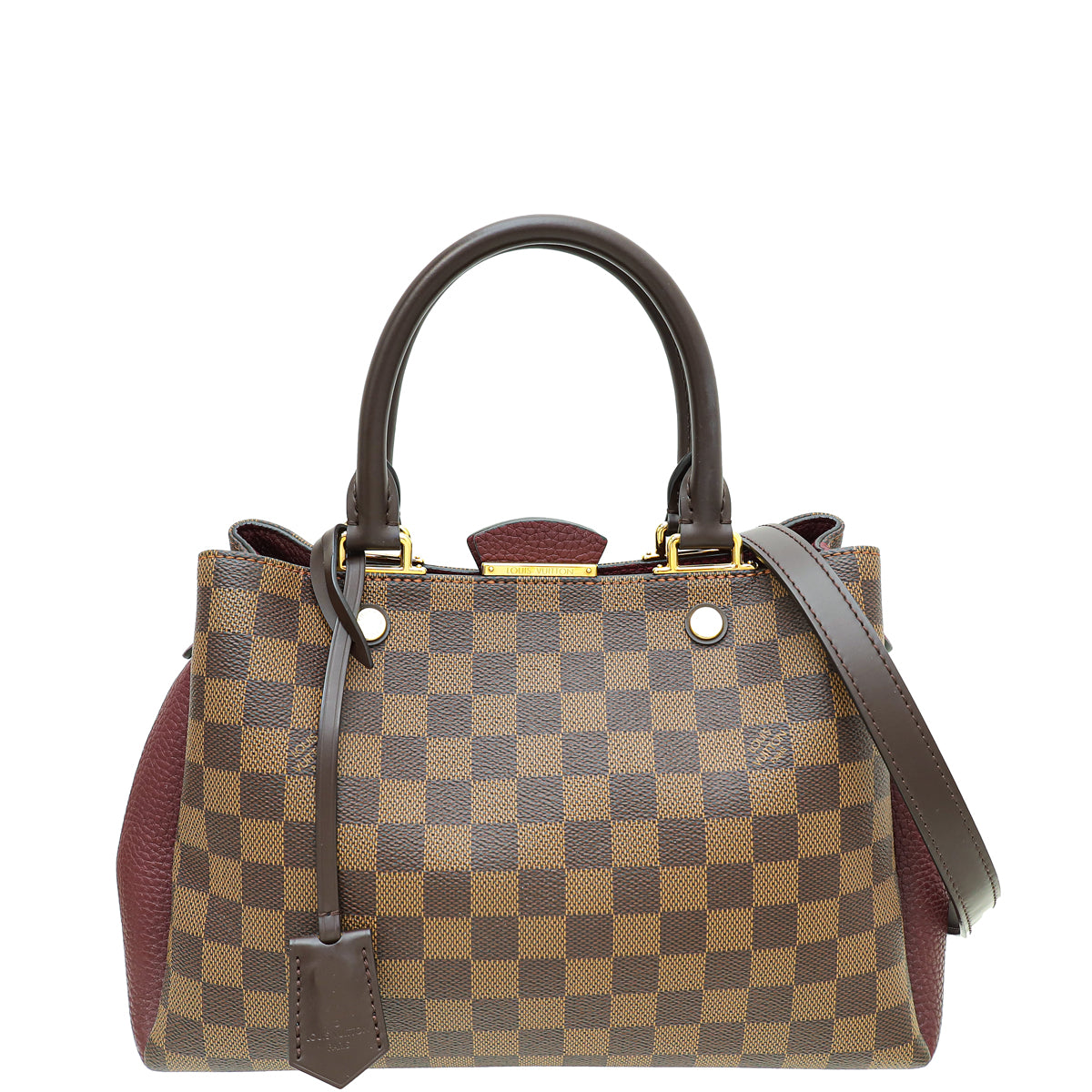 Louis Vuitton Ebene Bordeaux Brittany Bag