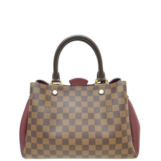 Louis Vuitton Ebene Bordeaux Brittany Bag