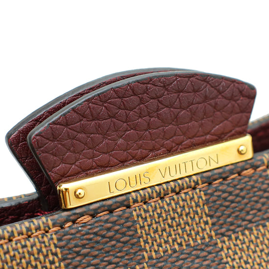 Louis Vuitton Ebene Bordeaux Brittany Bag