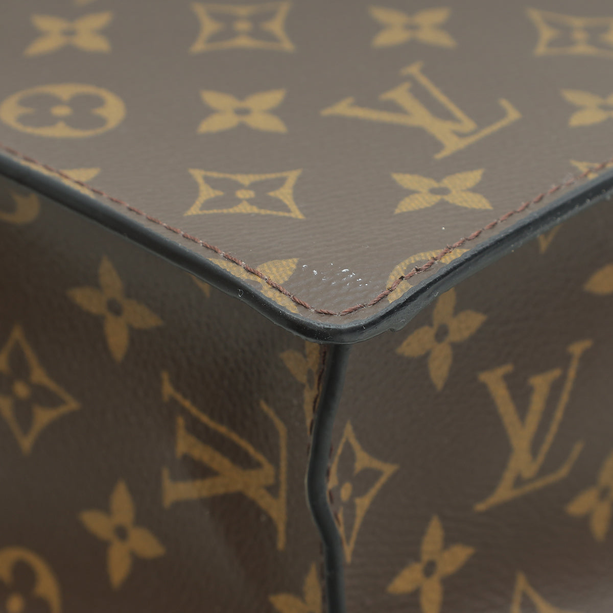 Louis Vuitton Monogram "Zoom w/Friends"  Embroidered Cartoon Sac Plat