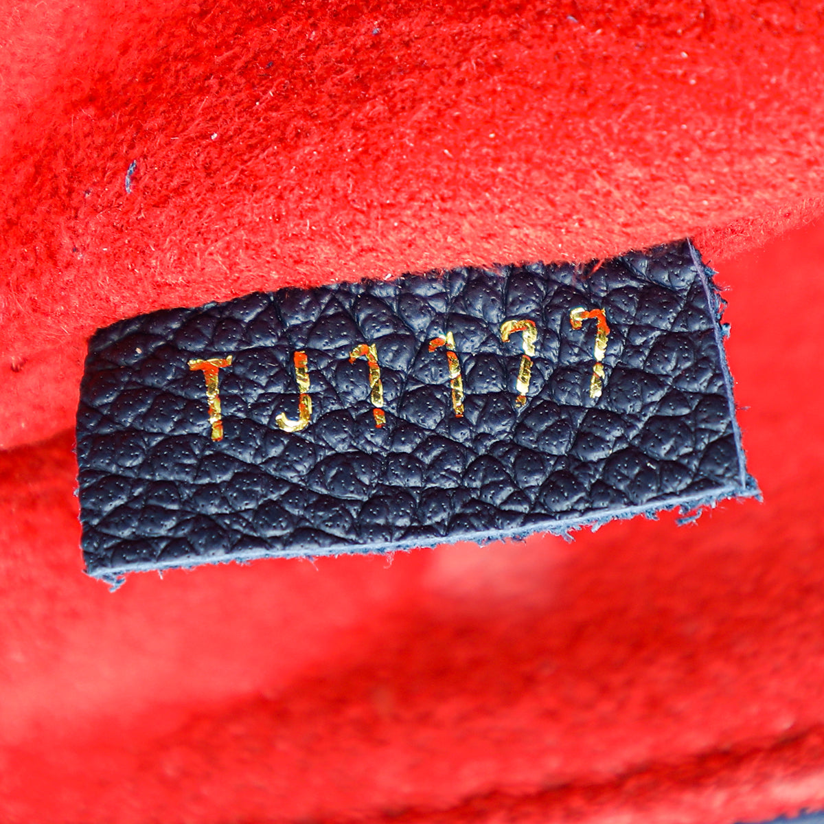 Authenticated Used LOUIS VUITTON Louis Vuitton Saint-Sulpice PM Shoulder  Bag M43394 Monogram Implant Marine Rouge 2WAY Chain Diagonal Hanging