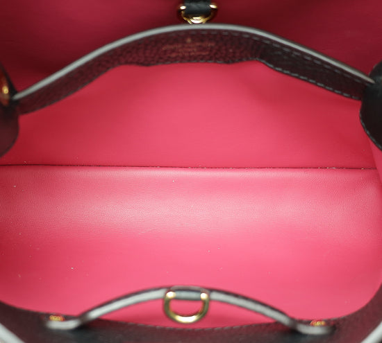 Louis Vuitton Noir Cuir Capucines BB Bag