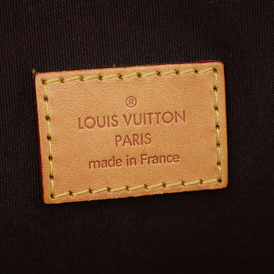 Louis Vuitton Amarante Vernis Monogram Alma GM Bag-Louis Vuitton-THE CLOSET