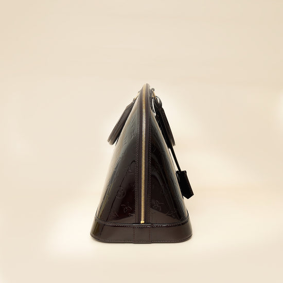Louis Vuitton Amarante Vernis Monogram Alma GM Bag-Louis Vuitton-THE CLOSET