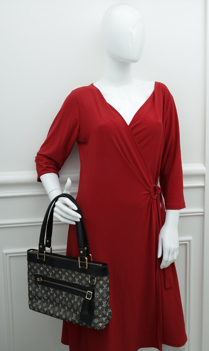 Louis Vuitton Black Monogram Mini Lin Lucille PM TST Bag – The Closet