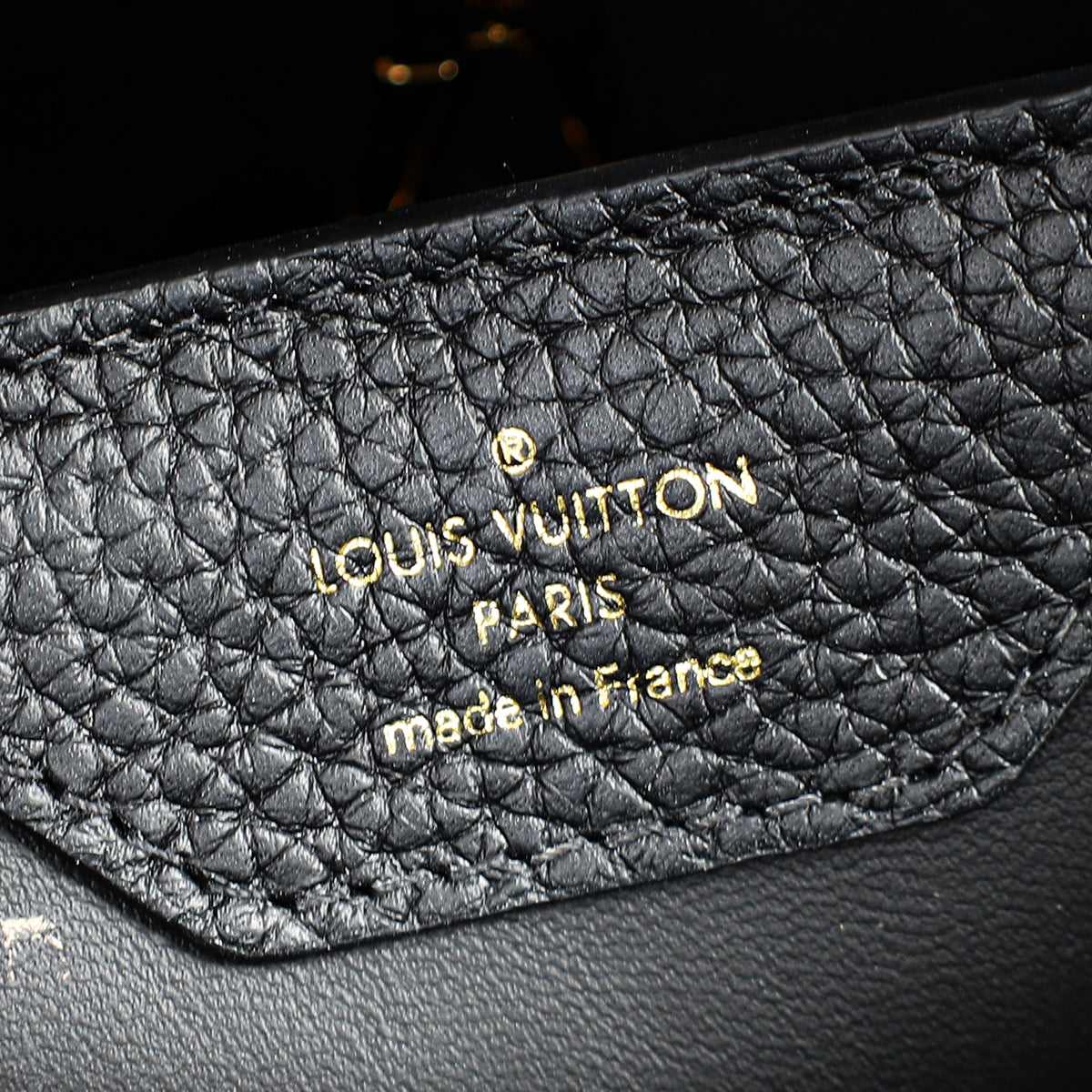 Louis Vuitton Black Capucines Flower Edges MM Bag