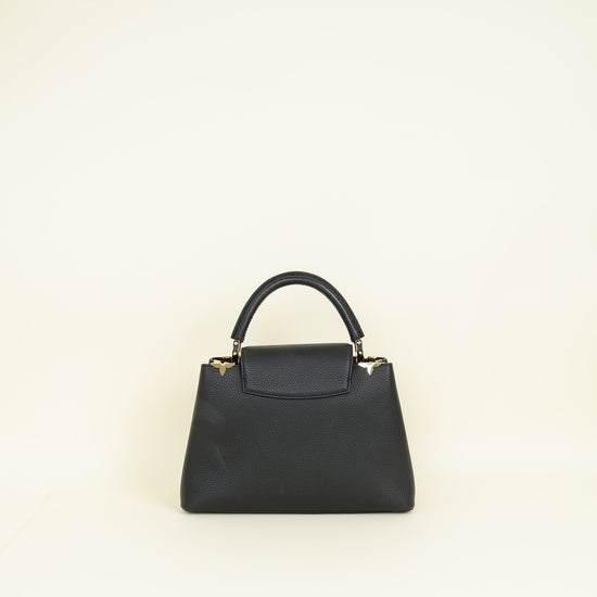 Louis Vuitton Black Capucines Flower Edges MM Bag