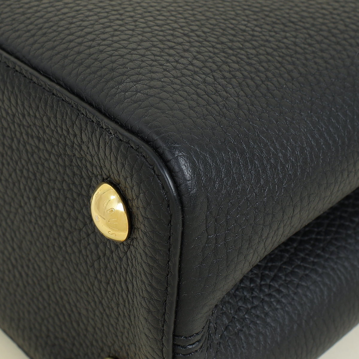 Louis Vuitton Black Capucines Flower Edges MM Bag