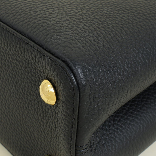 Louis Vuitton Black Capucines Flower Edges MM Bag