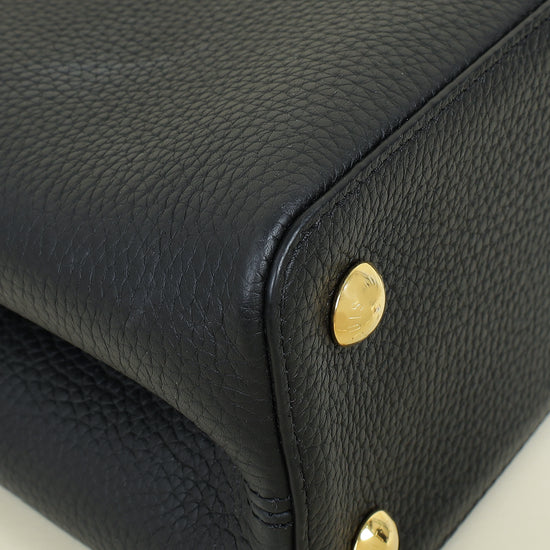 Louis Vuitton Black Capucines Flower Edges MM Bag