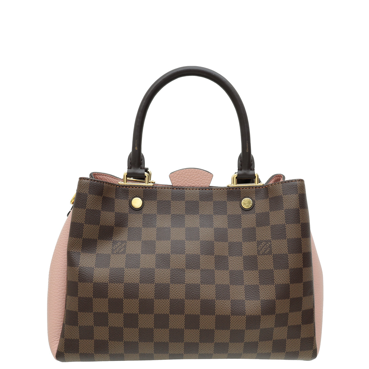 Louis Vuitton Damier Ebene Magnolia Taurillon Brittany Bag