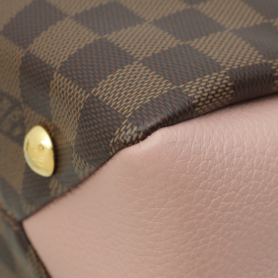 Louis Vuitton Damier Ebene Magnolia Taurillon Brittany Bag