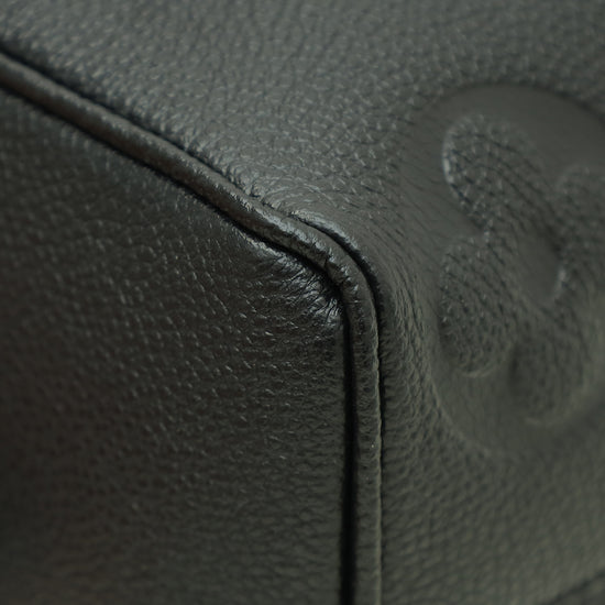 Louis Vuitton Black Monogram Empreinte Speedy 20 Bandouliere Bag