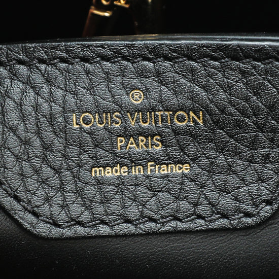 Louis Vuitton Black Studded Sol Capucines PM Bag – The Closet