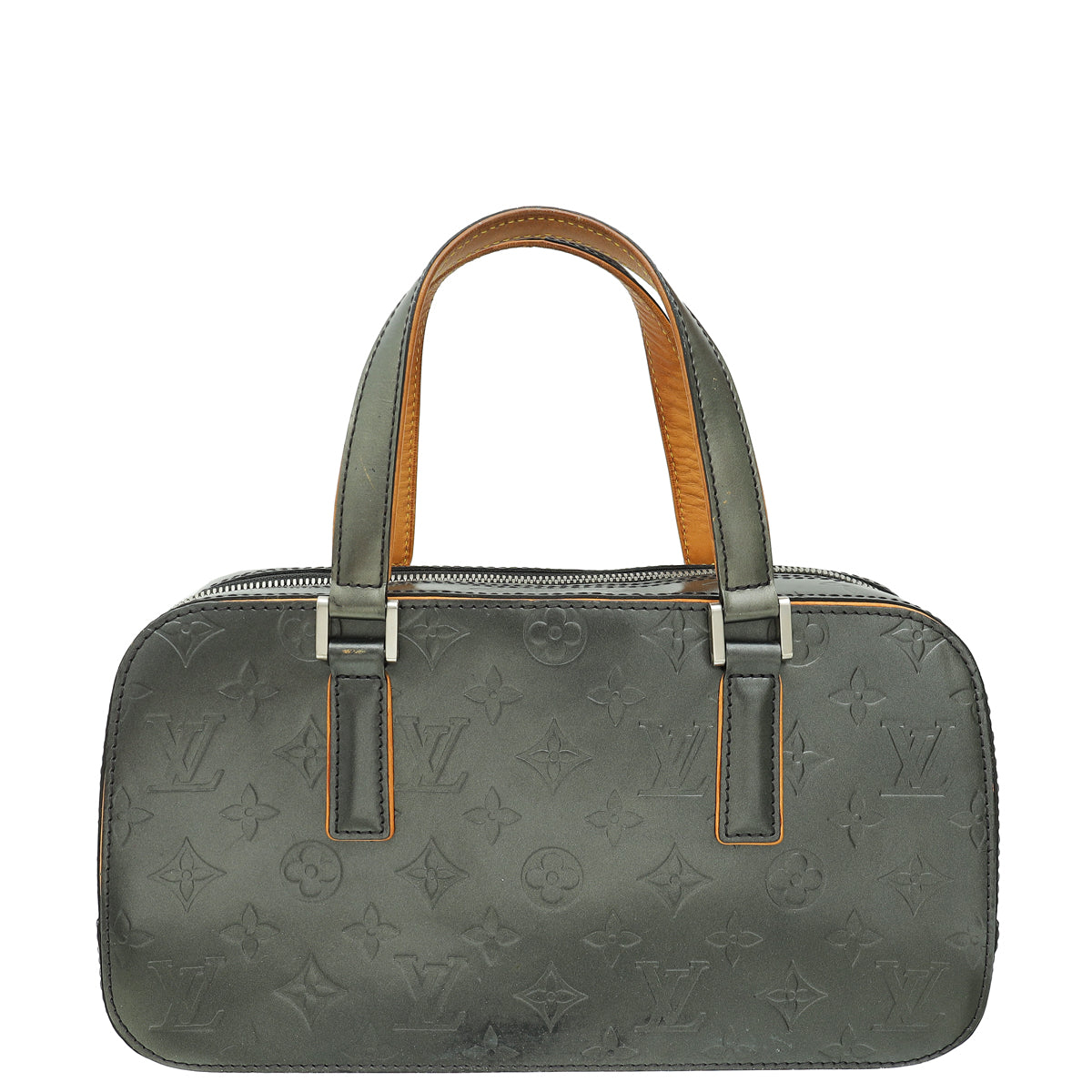 Louis Vuitton Gray Mat Monogram Shelton Bag-Louis Vuitton-THE CLOSET