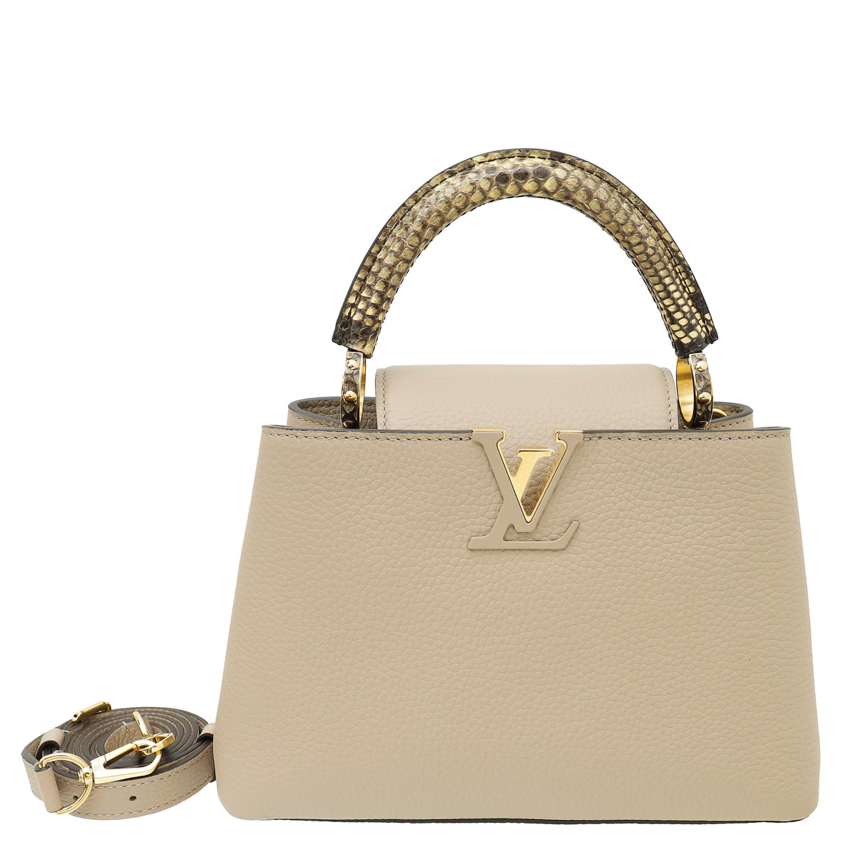 Louis Vuitton Galet Python Capucines BB Bag-Louis Vuitton-THE CLOSET