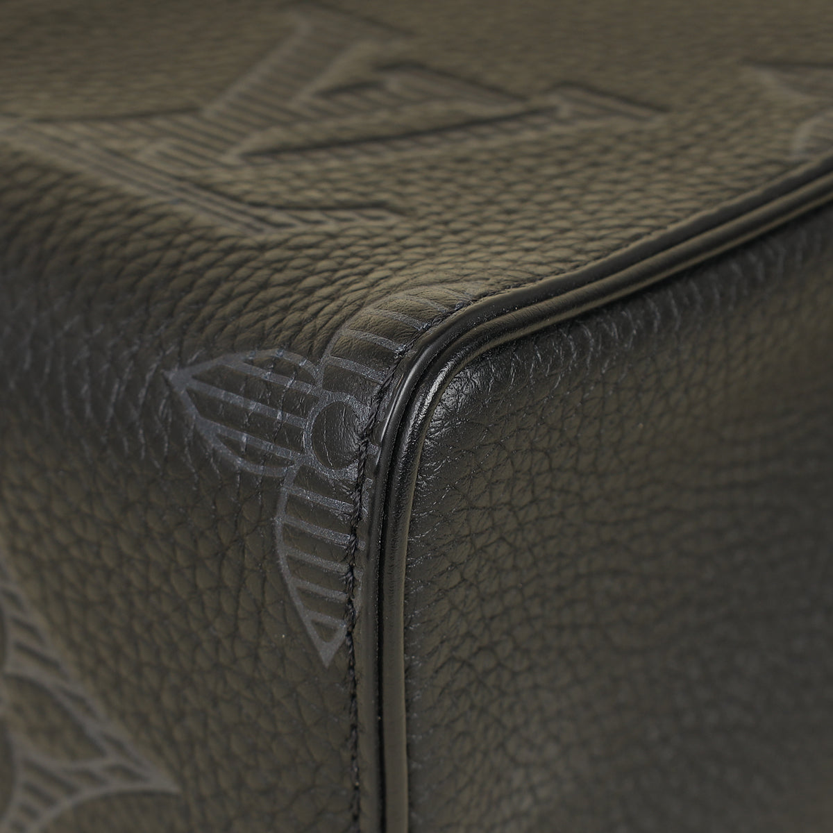 Louis Vuitton Black Giant Monogram Shadow Vavin NV Pouch-Louis Vuitton-THE CLOSET