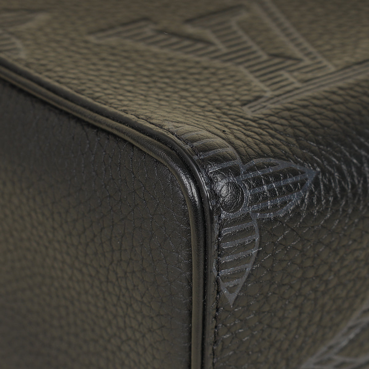 Louis Vuitton Black Giant Monogram Shadow Vavin NV Pouch-Louis Vuitton-THE CLOSET