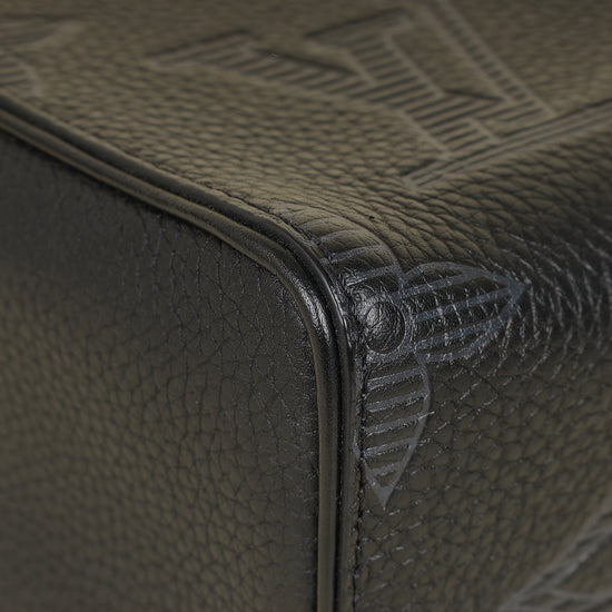 Louis Vuitton Black Giant Monogram Shadow Vavin NV Pouch-Louis Vuitton-THE CLOSET