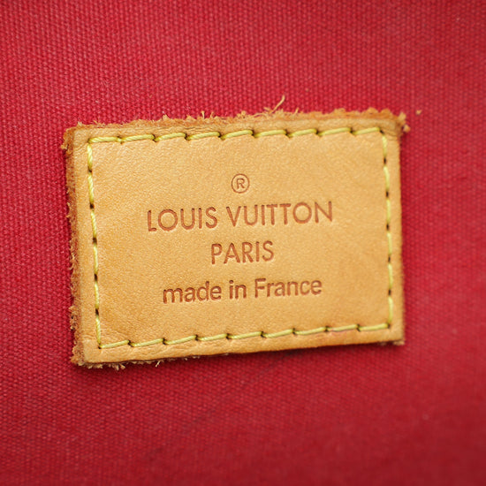 Louis Vuitton Pomme D'Amour Monogram Vernis Alma GM Bag