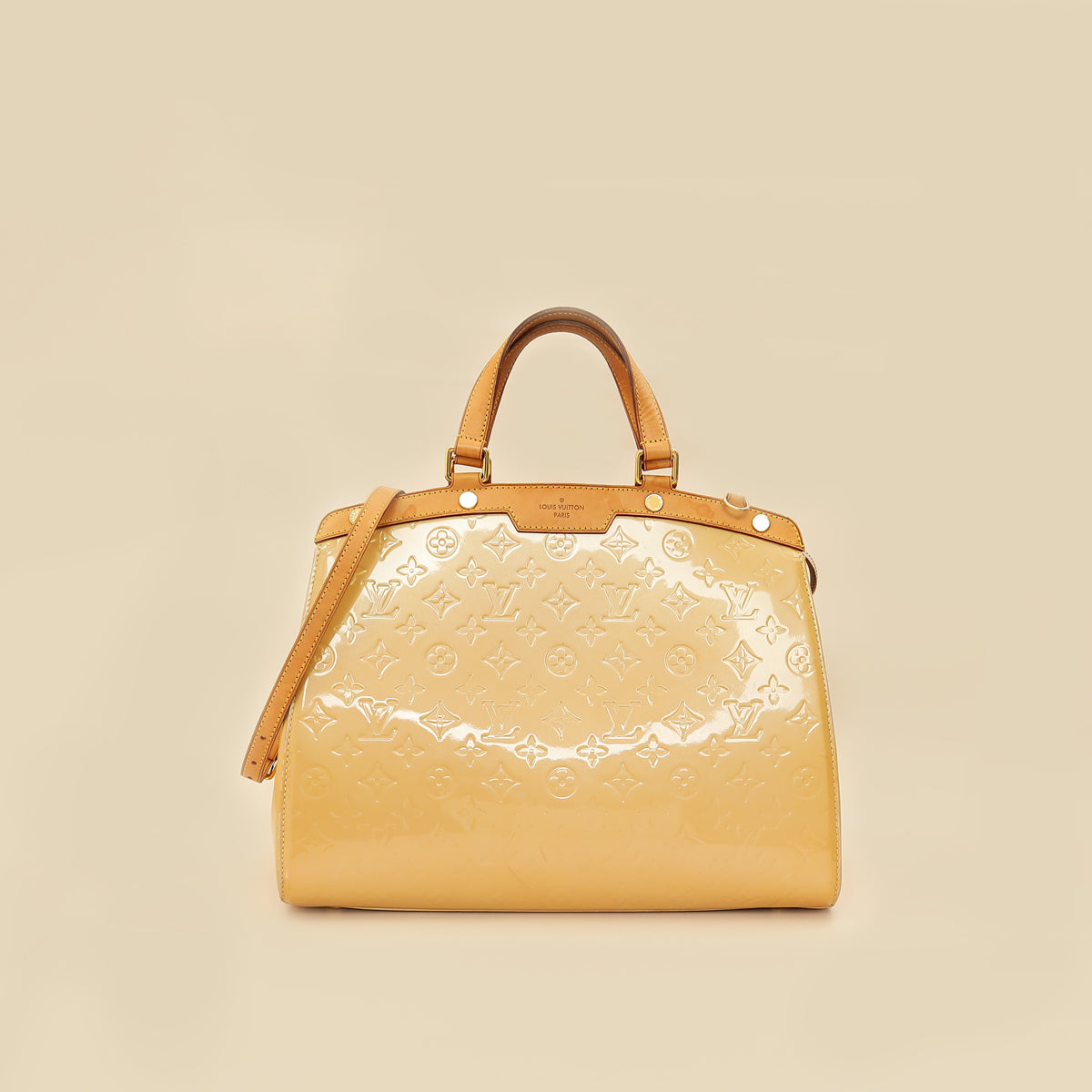 Louis Vuitton Dune Monogram Vernis Brea GM Bag-Louis Vuitton-THE CLOSET
