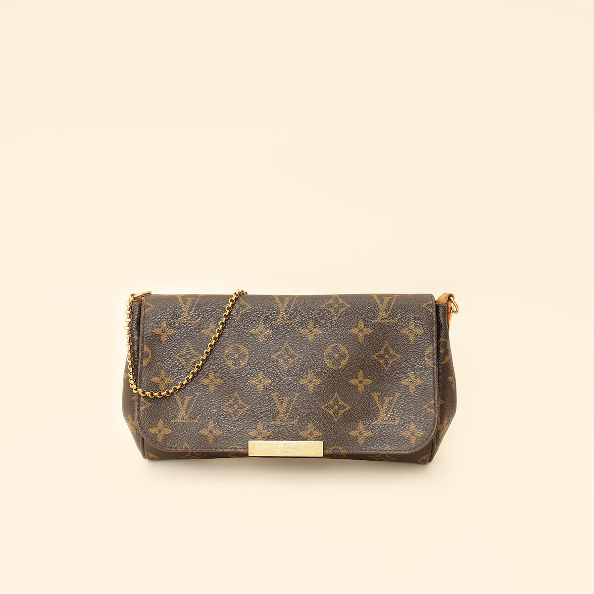 Louis Vuitton Ebene Monogram Favorite MM Bag-Louis Vuitton-THE CLOSET