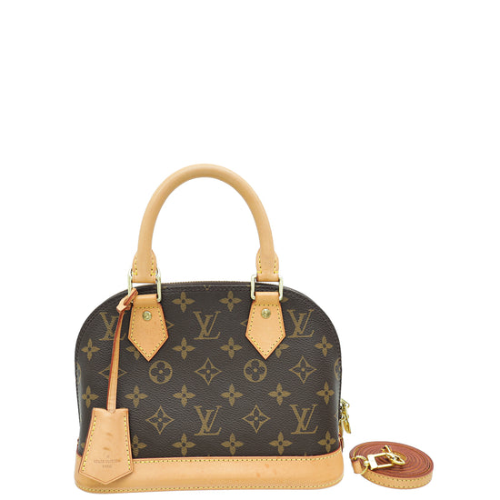 Louis Vuitton Ebene Monogram Alma BB Bag