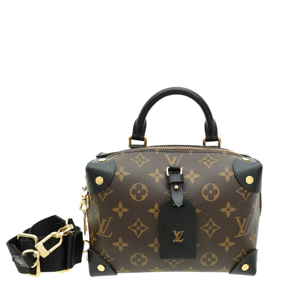 Louis Vuitton Brown Monogram Petite Malle Souple Bag